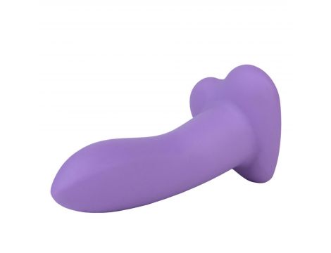 Dildo Flow Emotional Plus fioletowe silikonowe - 3