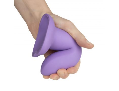 Dildo Flow Emotional Plus fioletowe silikonowe - 6