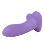 Dildo Flow Emotional Plus fioletowe silikonowe - 4