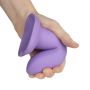 Dildo Flow Emotional Plus fioletowe silikonowe - 7