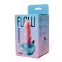 Dildo Unicorn Mini Flow silikonowe spiralne z brokatem - 5