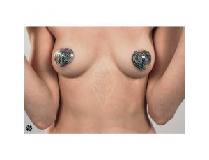 Pasties Burlesque Rand Silver
