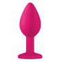 Plug-Anal Emotions Cutie Small Pink black crystal - 2
