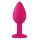 Plug-Anal Emotions Cutie Small Pink black crystal