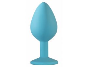 Plug-Anal Plug Emotions Cutie Medium Turquoise Pink crystal