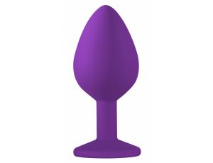 Plug-Anal Plug Emotions Cutie Medium Purple Blue crystal