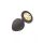 Plug-Anal Plug Emotions Cutie Medium Black golden crystal