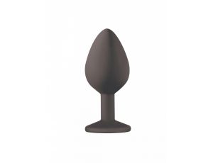 Plug-Anal Plug Emotions Cutie Medium Black Clear crystal