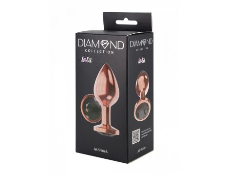 Plug-Butt Plug Diamond Jet Shine L Rose Gold - 3
