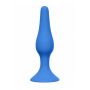 Plug-Slim Anal Plug Small Blue - 3