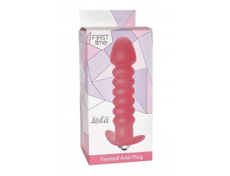 Plug -Twisted Anal Plug Pink - 3
