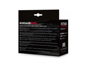 Fetish Dreams Bondage Rope 5m black
