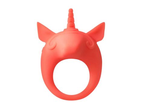 Pierścień- Vibrating Cockring MiMi Animals Unicorn Alfie Orange - 3