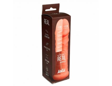 Penis sleeve Real Extra Size Rings - 4