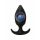 Plug-Anal plug with misplaced center of gravity Spice it up Insatiable Black
