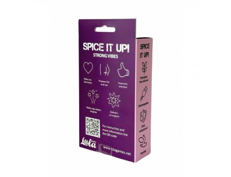 Double Silicone Vibrating Anal Plug Spice it Up Charm - 3