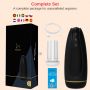 Masturbator - Nappex™ Branco Black - Premium Mastubators (10 Languages - 8