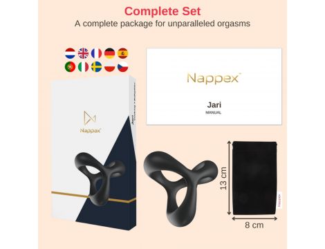 Cockring - Nappex™ Jari - Premium Cockrings (10 Languages) - 7