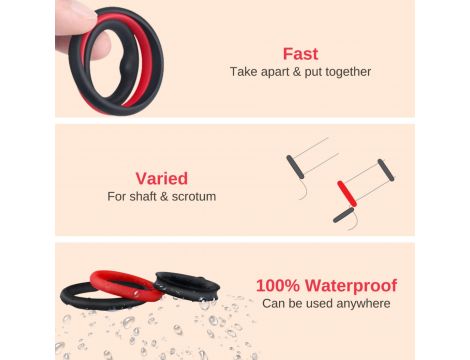 Cockring - Nappex™ Fuego - Premium Cockrings (10 Languages) - 9
