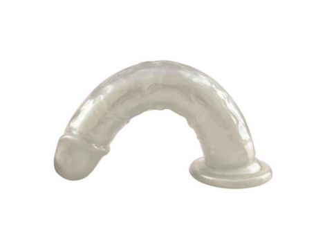Dildo perłowe Pearl realistyczne 20 cm z przyssawką - 2