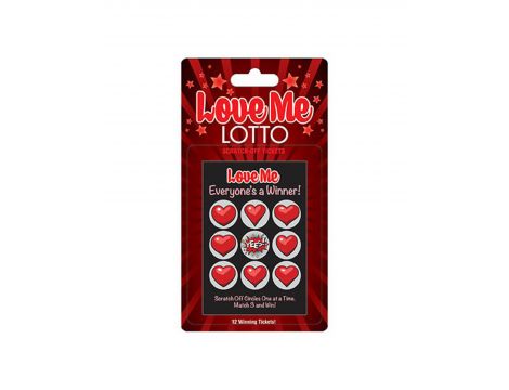 Zdrapki miłosne Love Me Lotto 12 sztuk Little Genie