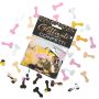 Konfetti penisowe Glitterati metaliczne 85 g - 2