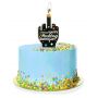 Świeczka urodzinowa Happy Fucking Birthday 10 cm - 2