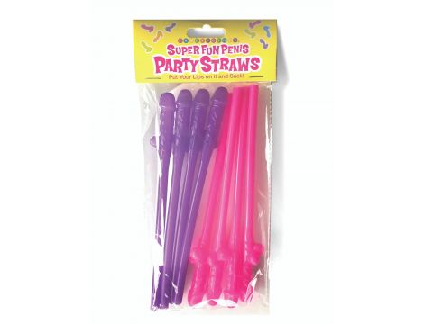 Super Fun Penis Party Straws