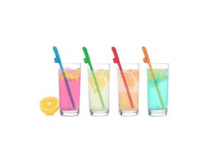 Super Fun Penis, Multicolor Straws