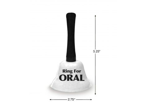 Dzwoneczek Ring the Bell for Oral biały Little Genie - 3
