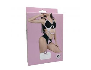Uprząż regulowana Pure Lust Denise różowa