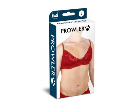 Biustonosz koronkowy Prowler Red Lace czerwony XXL