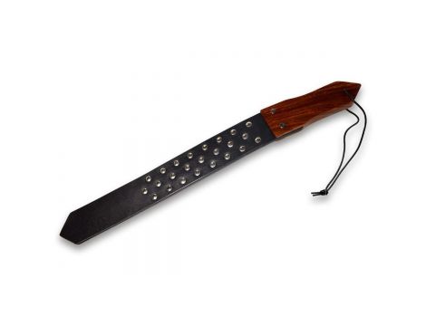 Packa Prowler RED skórzano drewniana z nitami
