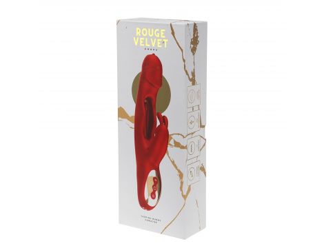 Wibrator króliczek Rouge Velvet silikonowy USB 10 trybów - 4