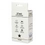 Korek analny silikonowy Star Collection fioletowy z kamieniem L 10 cm - 2