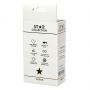 Korek analny srebrny metalowy L Star Collection fioletowy kamień 10cm - 3