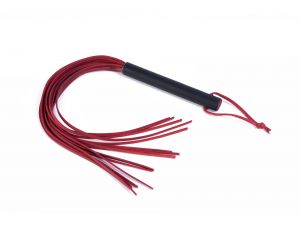 Pejcz Flogger Crazy Horse czerwony Whips Collection