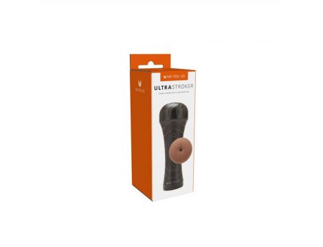 Masturbator analny Me You Us karmelowy TPE 24 cm - 2