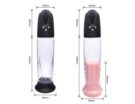 Pompka elektryczna z wibracjami B Series Power 30 cm - 13