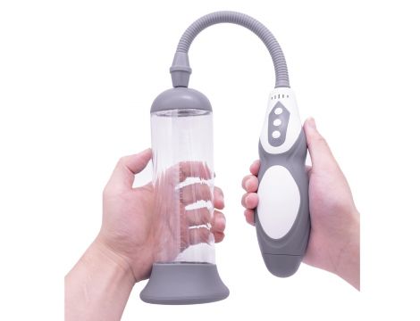 Pompka elektryczna silikonowa B Series Power z wibracjami 20 cm - 4