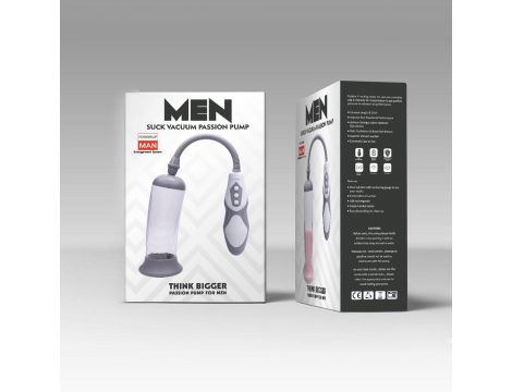 Pompka elektryczna silikonowa B Series Power z wibracjami 20 cm - 3