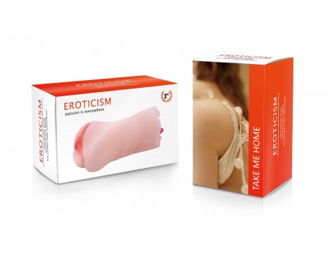 Masturbator 2w1 usta pochwa B Series Power wodoodporny - 5