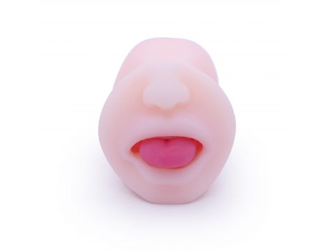 Masturbator 2w1 usta pochwa B Series Power wodoodporny - 2