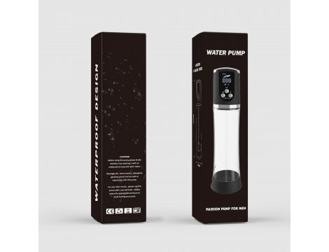 Elektryczna pompka wodna PASSION PUMP wodoodporna LCD - 12