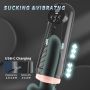 Masturbator LUXURY 04 z wibracjami i ssaniem USB 27 cm - 15