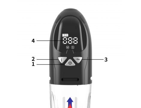 Pompka automatyczna Passion Pump wodoodporna LCD ładowalna 21 cm - 12