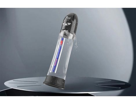 Pompka automatyczna Passion Pump wodoodporna LCD ładowalna 21 cm - 18