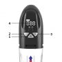 Pompka automatyczna Passion Pump wodoodporna LCD ładowalna 21 cm - 13