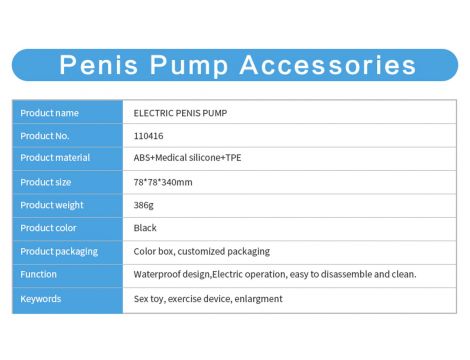 Pompka automatyczna Passion Pump B Series Power wodoodporna akumulatorowa - 11