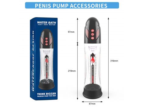 Pompka automatyczna Passion Pump B Series Power wodoodporna akumulatorowa - 15